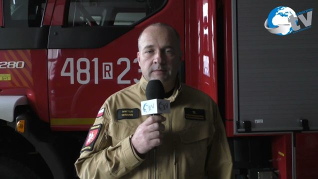 Podsumowanie miesiąca sierpnia przez KP PSP w Lubaczowie