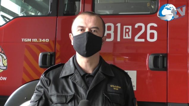 Podsumowanie miesiąca października przez KP PSP w Lubaczowie