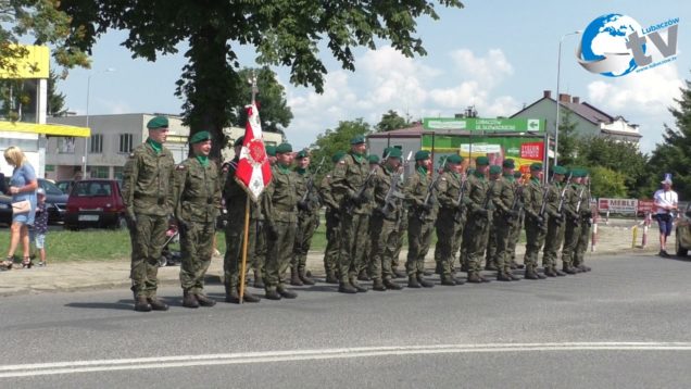 Odsłonięcie muralu w Lubaczowie