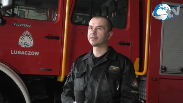 Podsumowanie miesiąca stycznia przez KP PSP w Lubaczowie