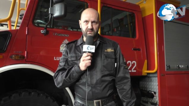 Podsumowanie miesiąca września przez KP PSP w Lubaczowie