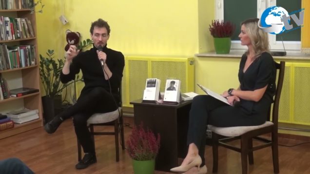 Spotkanie autorskie z Rafałem Hetmanem w MBP w Cieszanowie cz. 1