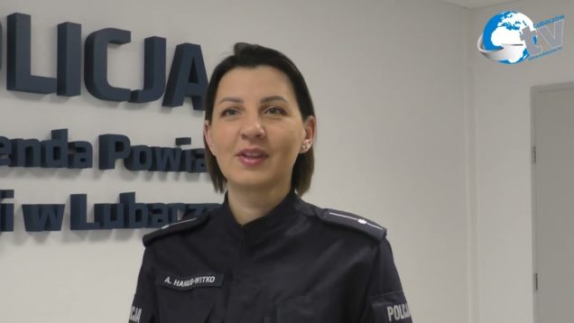 Życzenia świąteczne KP Policji w Lubaczowie
