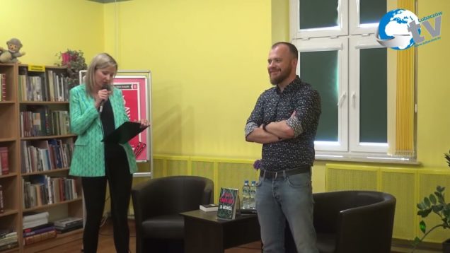 Spotkanie autorskie WOJCIECH CHMIELARZ MBP w Cieszanowie