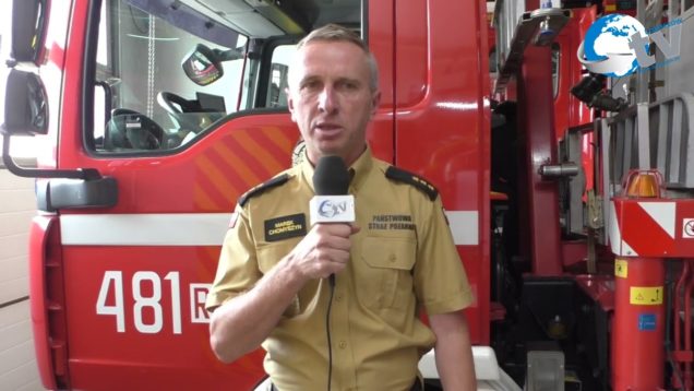 Podsumowanie miesiąca lipca przez KP PSP w Lubaczowie