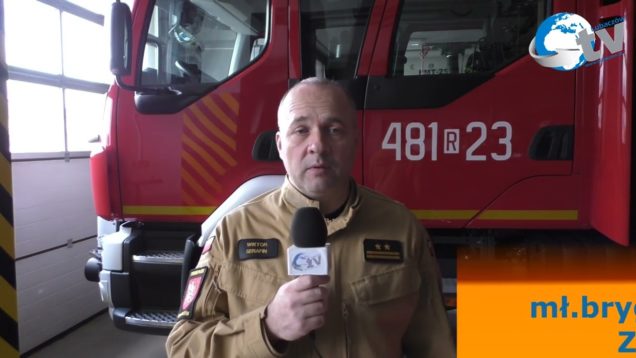 Podsumowanie miesiąca października przez KP PSP w Lubaczowie