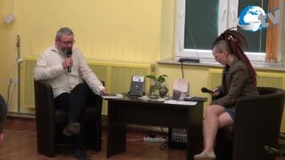 Spotkanie autorskie z Robertem Gmiterkiem w MBP w Cieszanowie