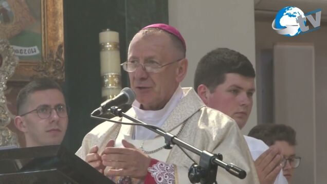 Wizyta kardynała Müllera i pielgrzymka samorządowców do Lubaczowa cz 1