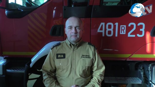 Podsumowanie miesiąca października przez KP PSP w Lubaczowie