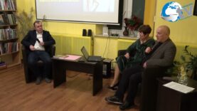 Spotkanie autorskie z Januszem i Justyną Grechutami i promocja książki w MBP w Cieszanowie cz 1