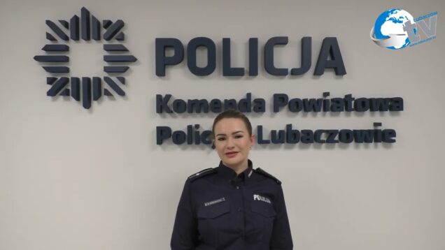 Życzenia świąteczne KP Policji w Lubaczowie 2024