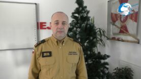 Życzenia świąteczne KP PSP w Lubaczowie 2024