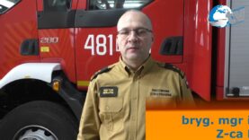 Podsumowanie miesiąca grudnia przez KP PSP w Lubaczowie