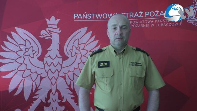 Podsumowanie miesiąca maja przez KP PSP w Lubaczowie