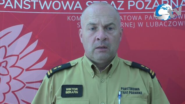 Podsumowanie miesiąca czerwca przez KP PSP w Lubaczowie