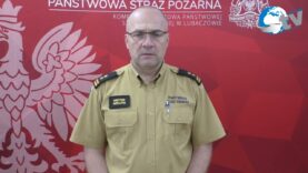 Podsumowanie miesiąca lipca przez KP PSP w Lubaczowie