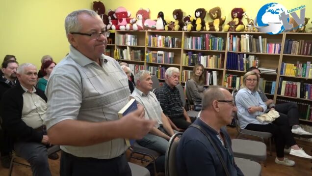 Spotkanie autorskie WITOLD SZABŁOWSKI w MBP w Cieszanowie {cz 2}