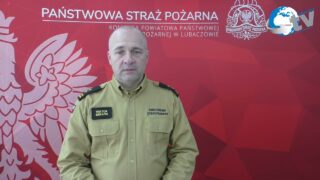 Podsumowanie miesiąca sierpnia przez KP PSP w Lubaczowie