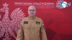 Podsumowanie miesiąca października przez KP PSP w Lubaczowie