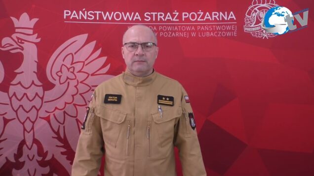 Podsumowanie miesiąca października przez KP PSP w Lubaczowie