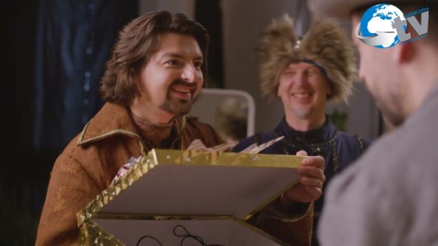 Wspólne przygotowywanie Szlachetnej Paczki z kabaretem