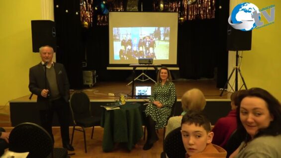 Spotkanie z Edwardem Dziadułą autorem książki Sport i rekreacja w Gminie Cieszanów cz 2