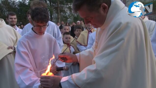 Wielka sobota w kościele pw. św. Karola Boromeusza w Lubaczowie
