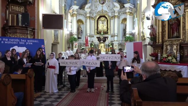 Uroczyste obchody Narodowego Święta Konstytucji 3 Maja w Cieszanowie {cz 1}