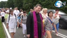 44 Piesza Pielgrzymka Zamojsko Lubaczowska na Jasną Górę Wyjście Pielgrzymów z Lubaczowa