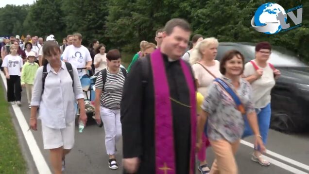 44 Piesza Pielgrzymka Zamojsko Lubaczowska na Jasną Górę Wyjście Pielgrzymów z Lubaczowa